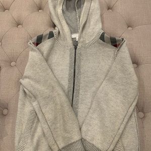 Burberry Children’s Zipped Cardigan Hoodie size 6Y